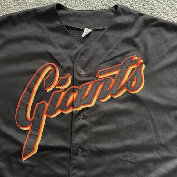 SF Giants Baseball Jersey by Russell Athletic MLB Genuine Merch. Sz. XL  VGUC - Picture 3 of 9